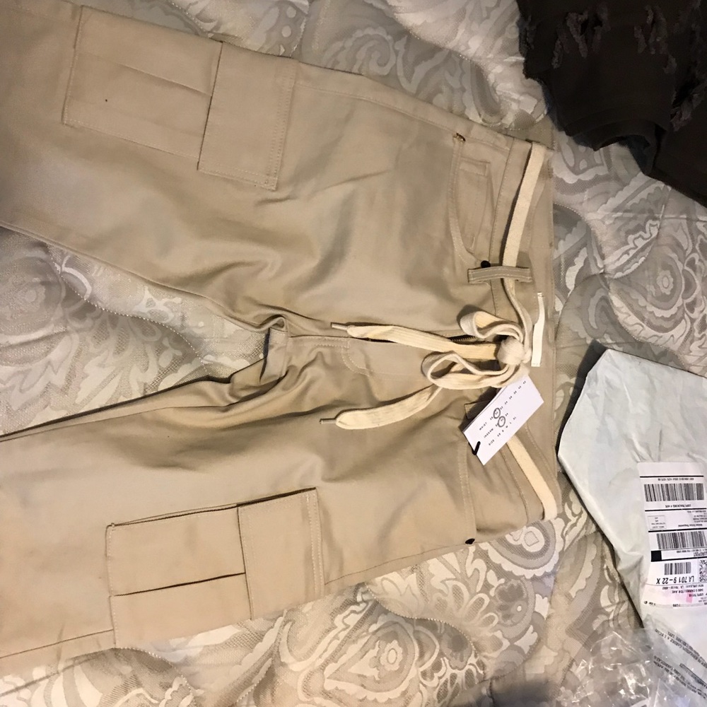 Golden Denim Cargo Pants