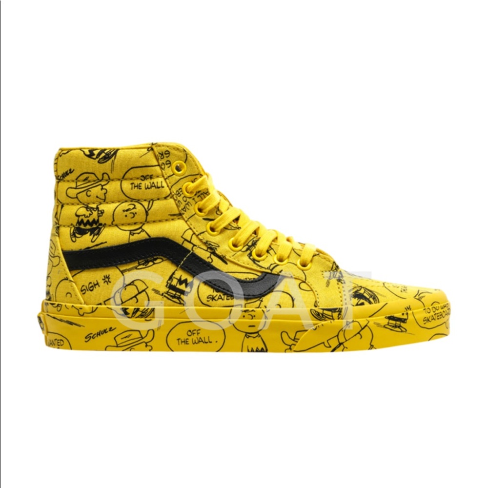 BRAND NEW PEANUTS x SK8-HI ‘CHARLIE BROWN MAIZE’