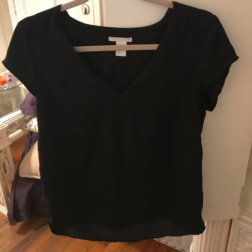 Black H&M blouse
