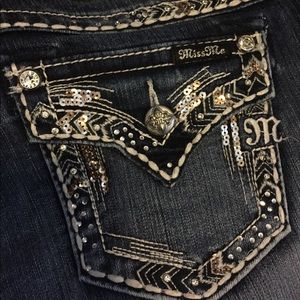 Miss Me Boot Cut Jeans