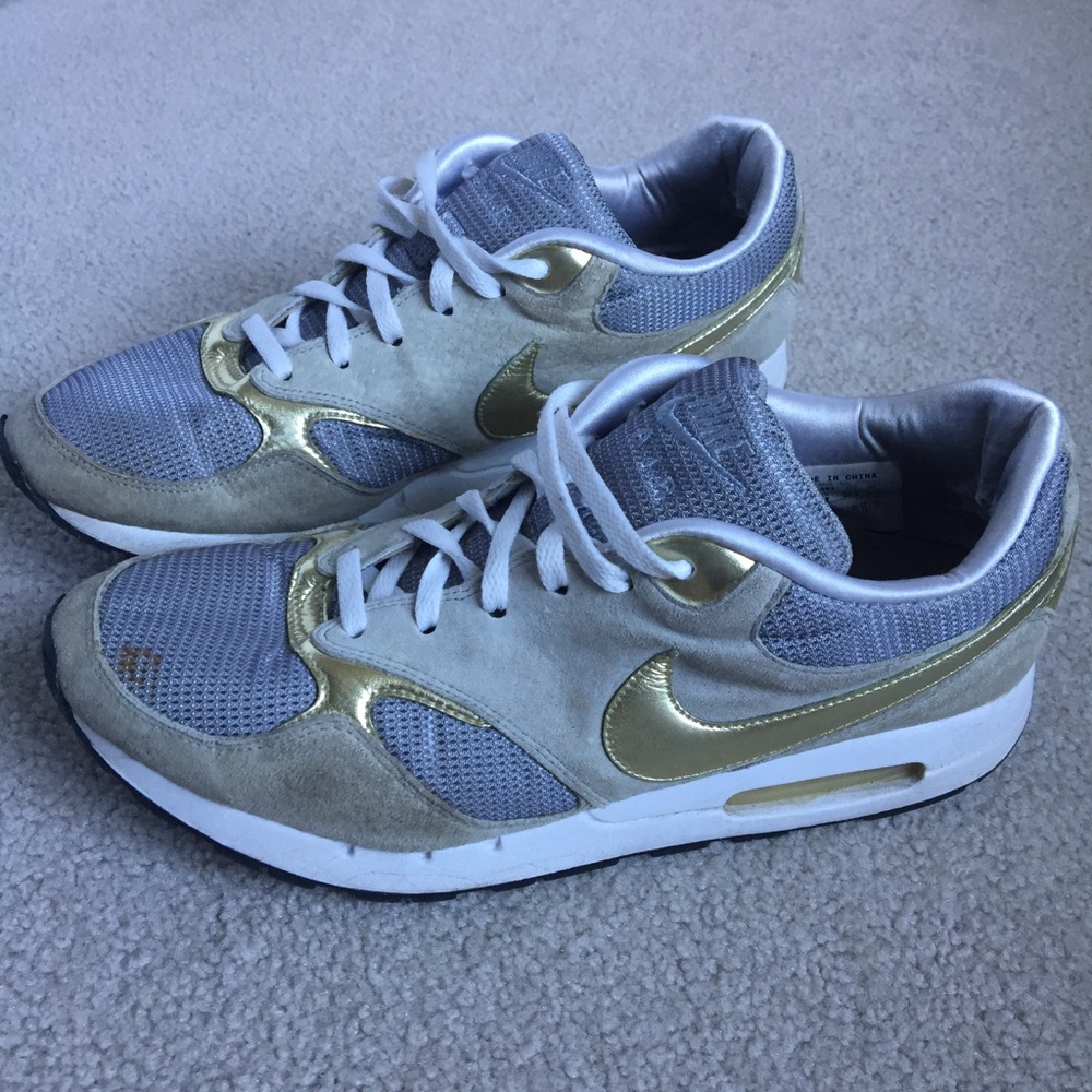 RARE Gold Nike Air Max
