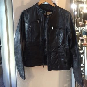 Genuine Leather MK Jacket