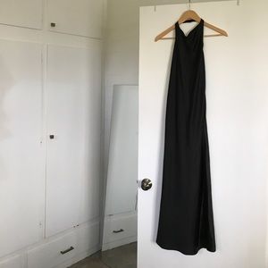 Marc Jacobs 100% silk black midi dress
