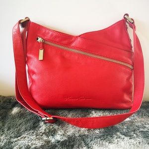 💋Kenneth Cole Leather Crossbody