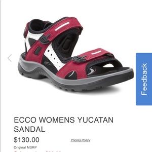 Ecco Yucatán sandals