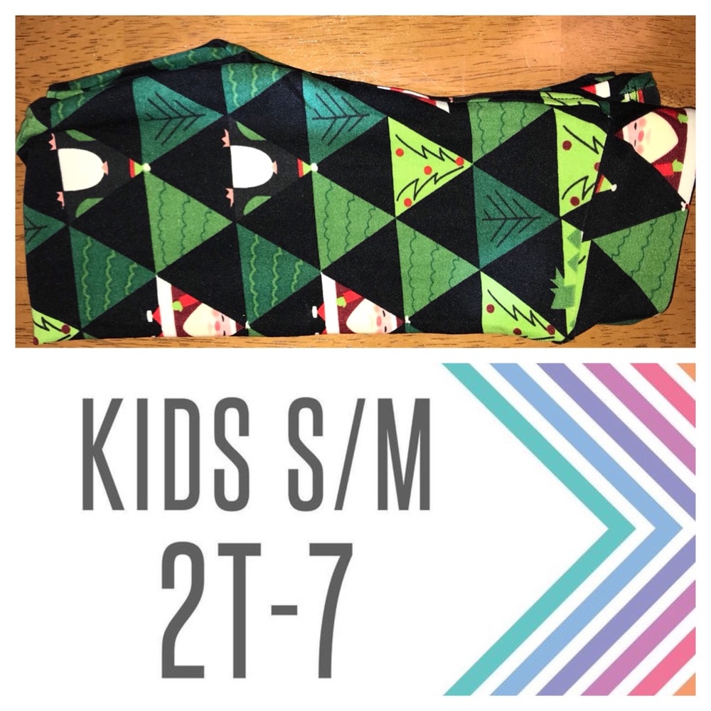 LuLaRoe Kids S/M Legging (Holiday)