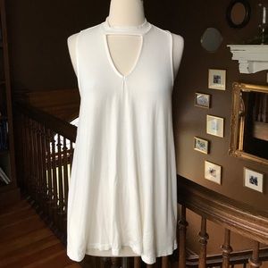 Cream blouse