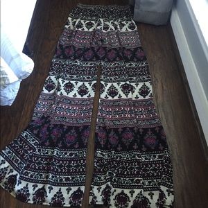 LA Hearts high waisted  flowy pants