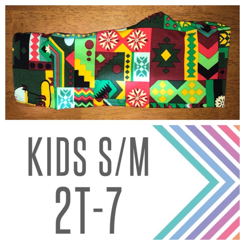 LuLaRoe S/M Kids Legging (Holiday)