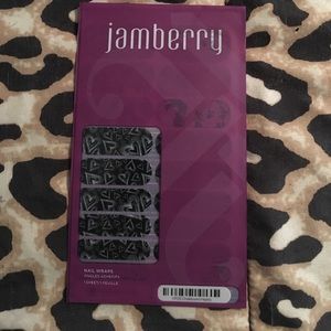 Jamberry nail wraps chalkboard hearts