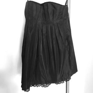 Black cocktail dress