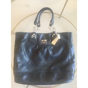 COACH Madison Leather Magazine Tote