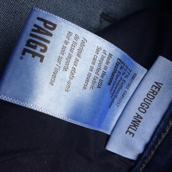 ⬇️$50 PAIGE Verdugo Ankle Jean Tate Wash - Picture 4 of 8