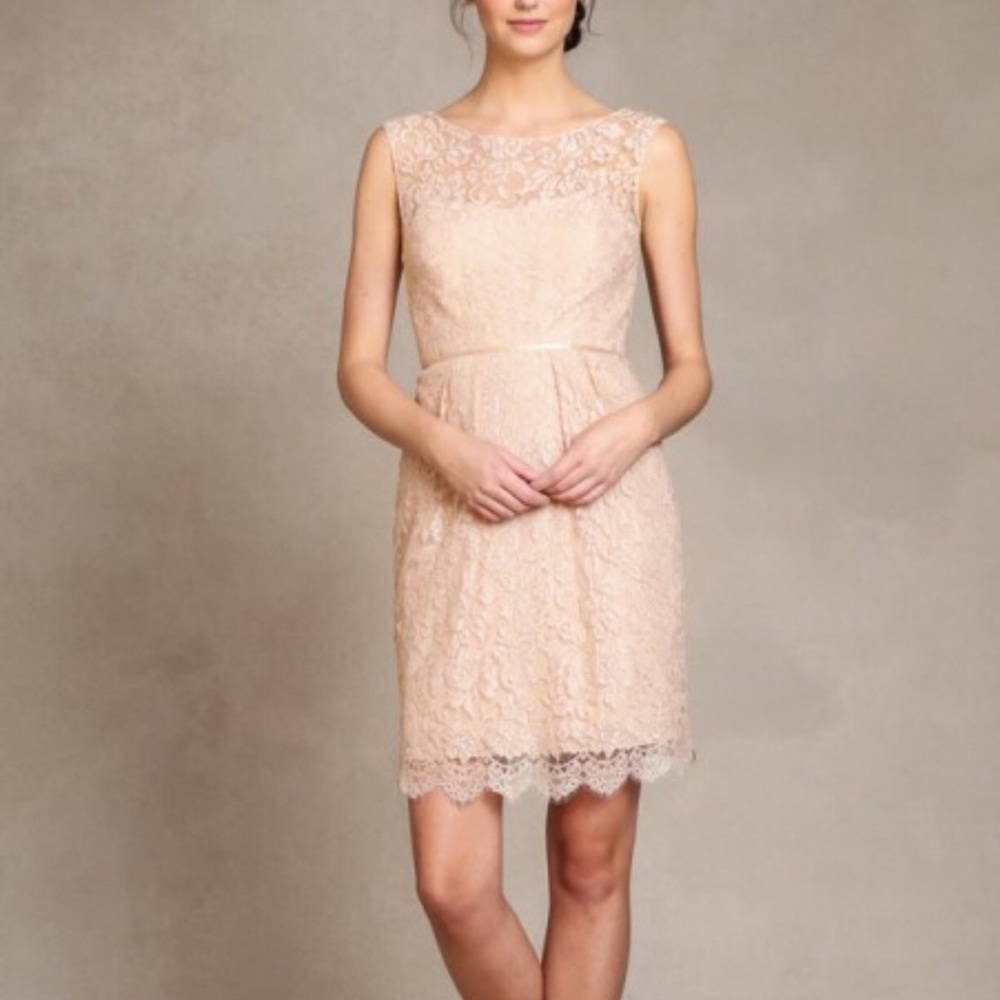 Harlow Jenny Yoo dress in Blush/Gold 4