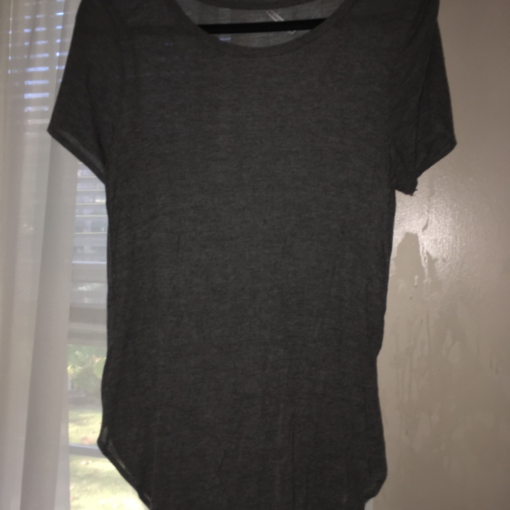 Gray Tunic Top