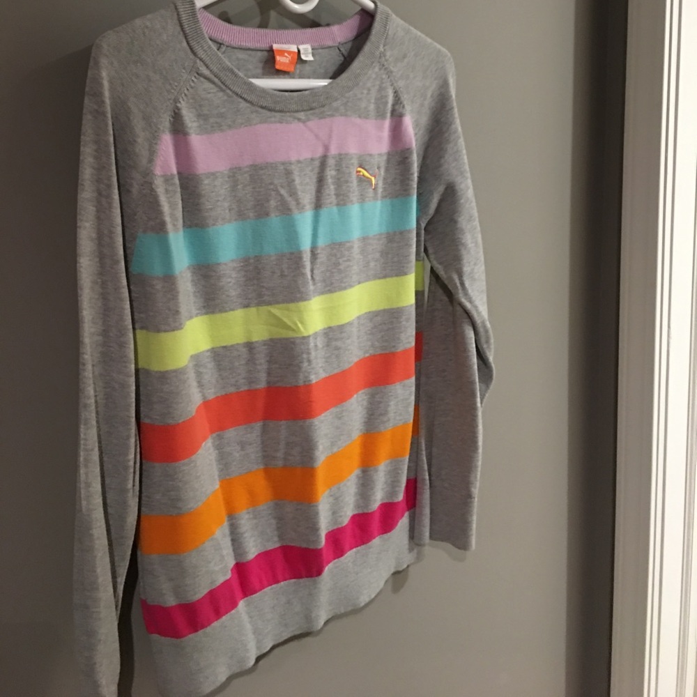 Colorful Puma Sweater