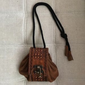 Adorable leather satchel