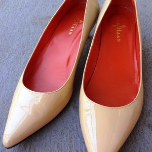 Cole Haan Nike Air Patent Leather Kitten Heels