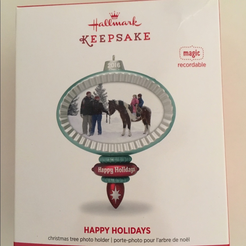 2016 Recordable Hallmark Keepsake Ornament