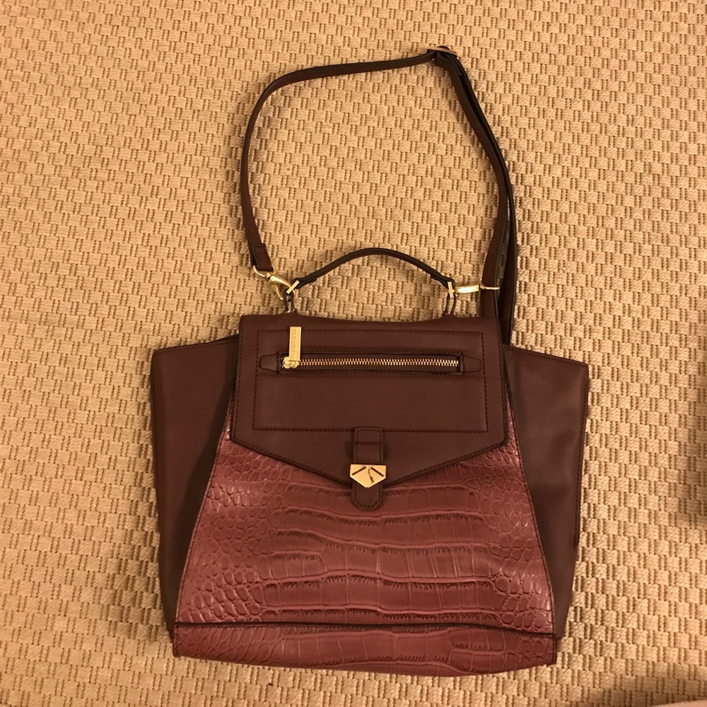 Danielle Nicole Maroon Handbag