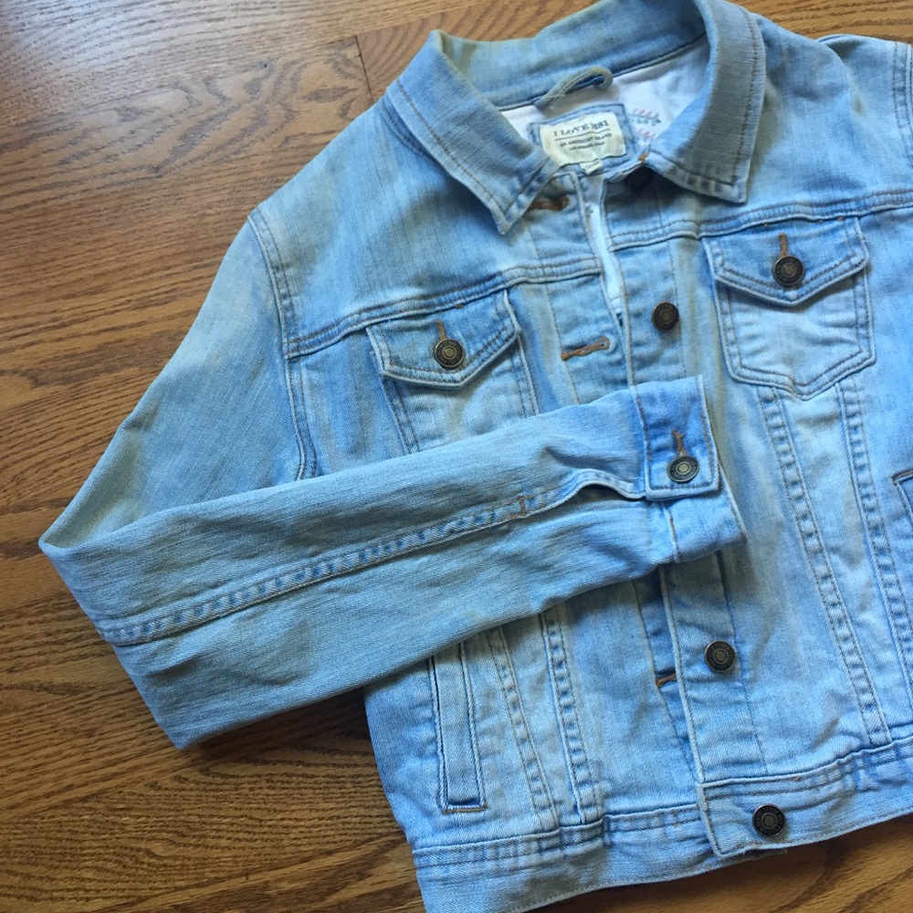 Cropped Denim Jacket