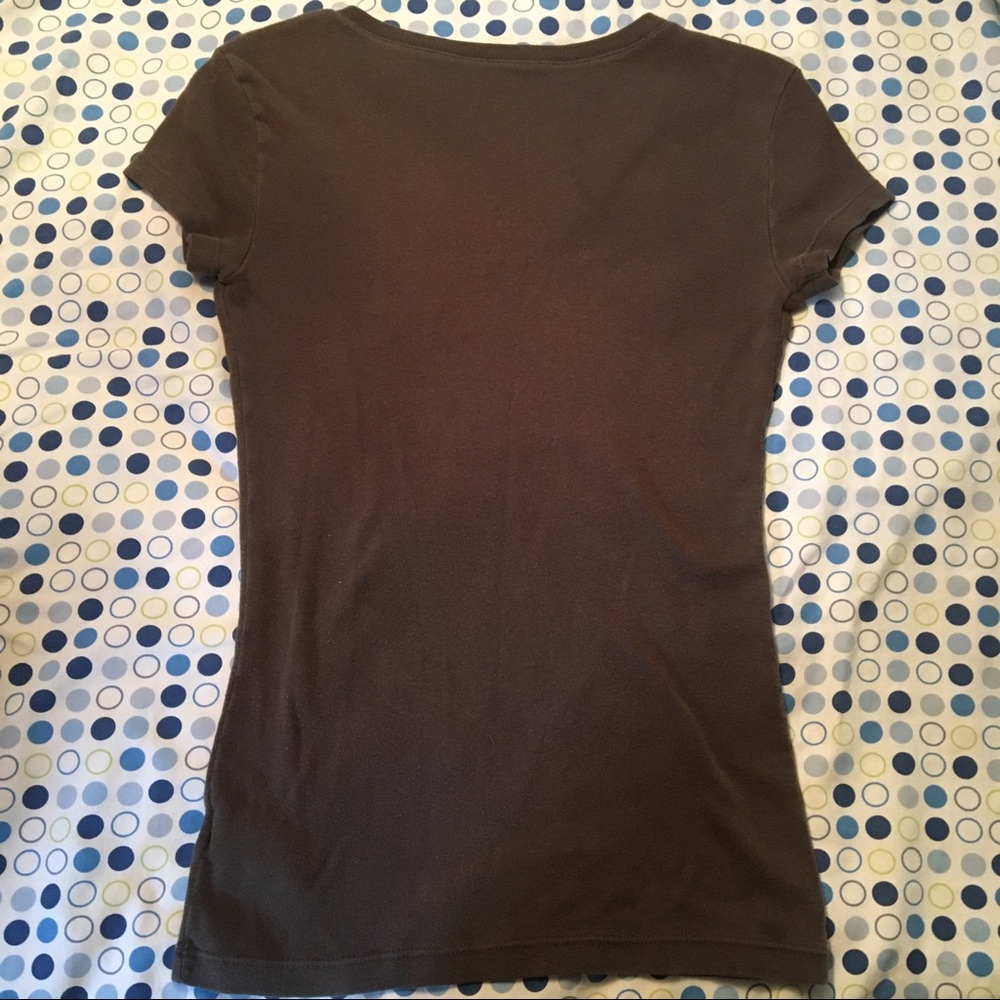 Brown Tommy Hilfiger VNeck - Picture 5 of 5