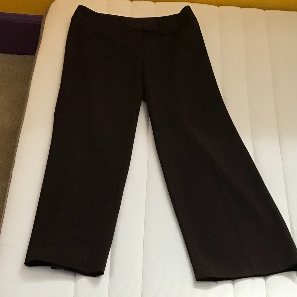 Brown Stretch Dress Pants