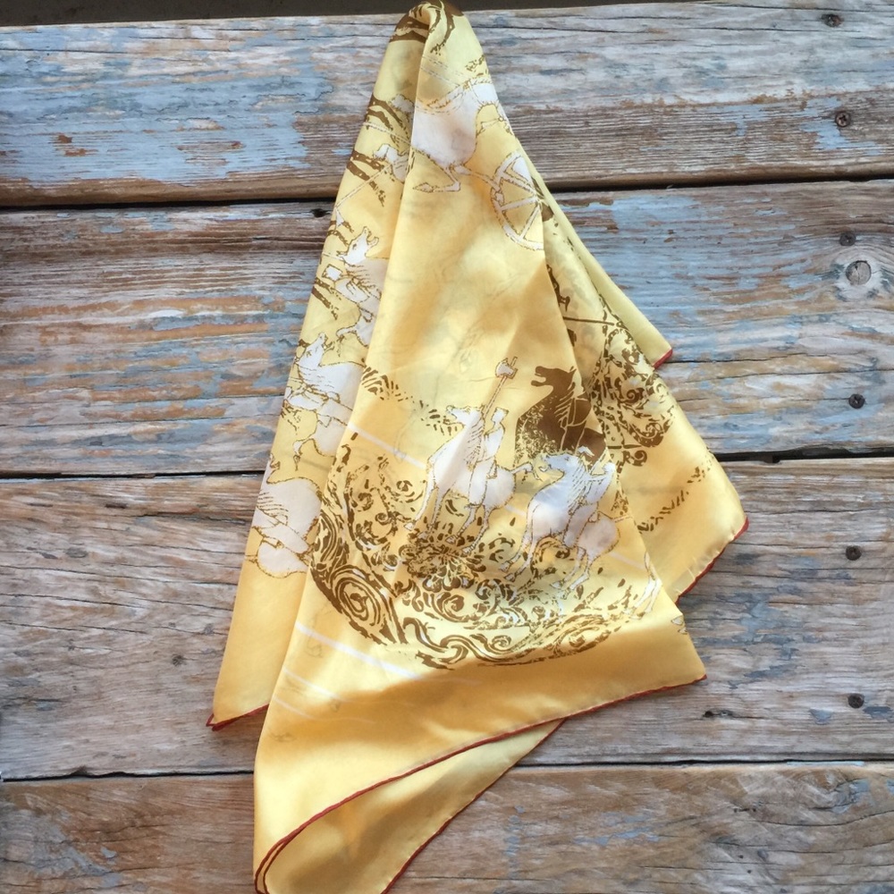 Vintage Silk Scarf from China