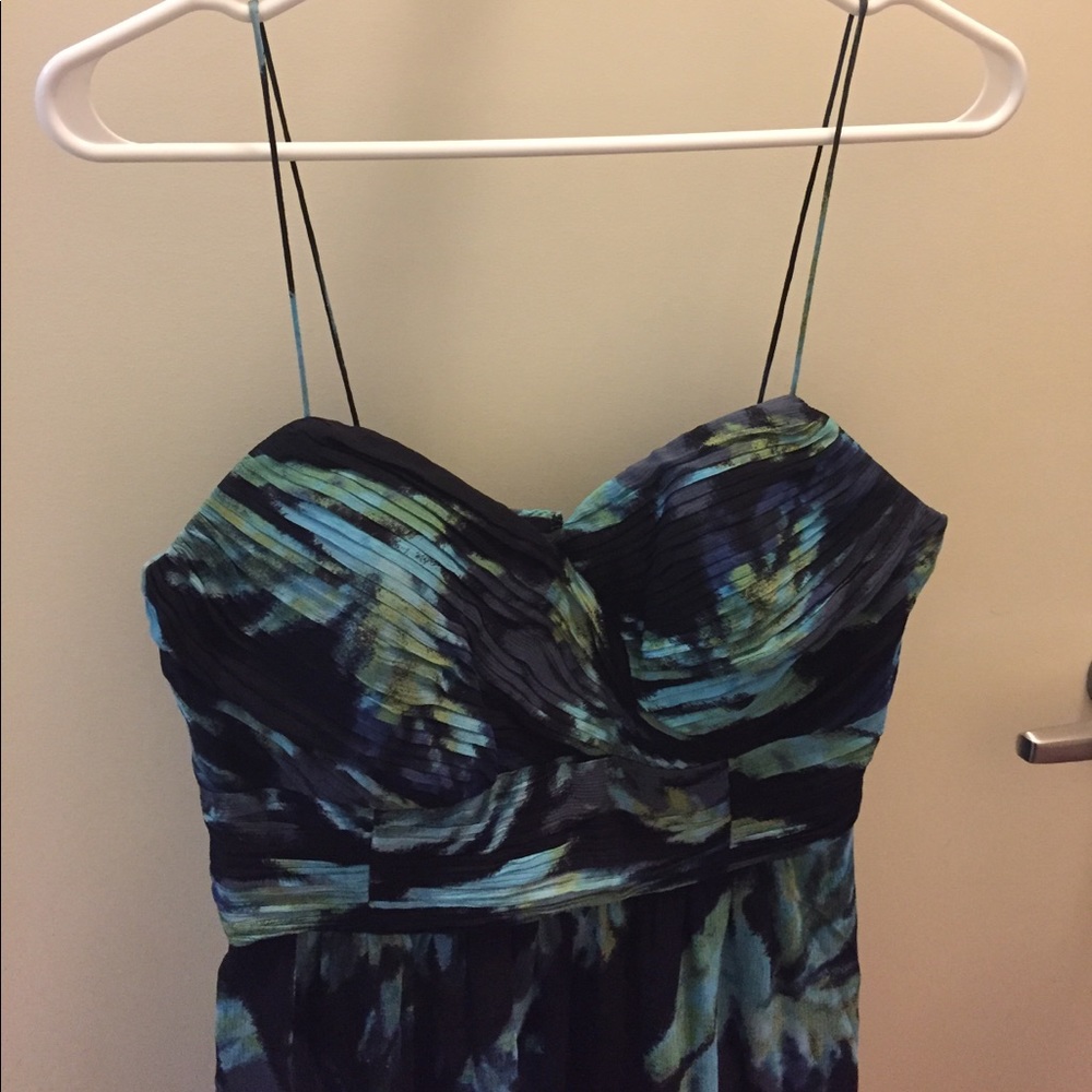 Banana republic floral maxi silk NWOT