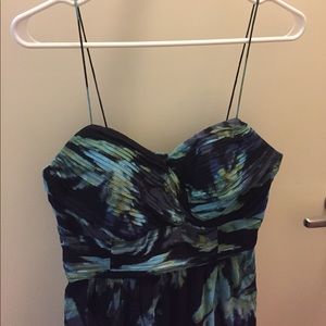 Banana republic floral maxi silk NWOT