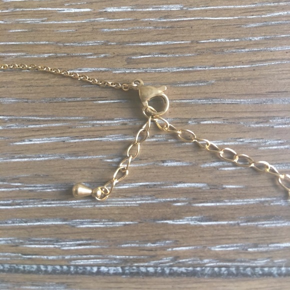 Dainty Heart Layering Necklace Gold Rose Gold - Picture 7 of 7