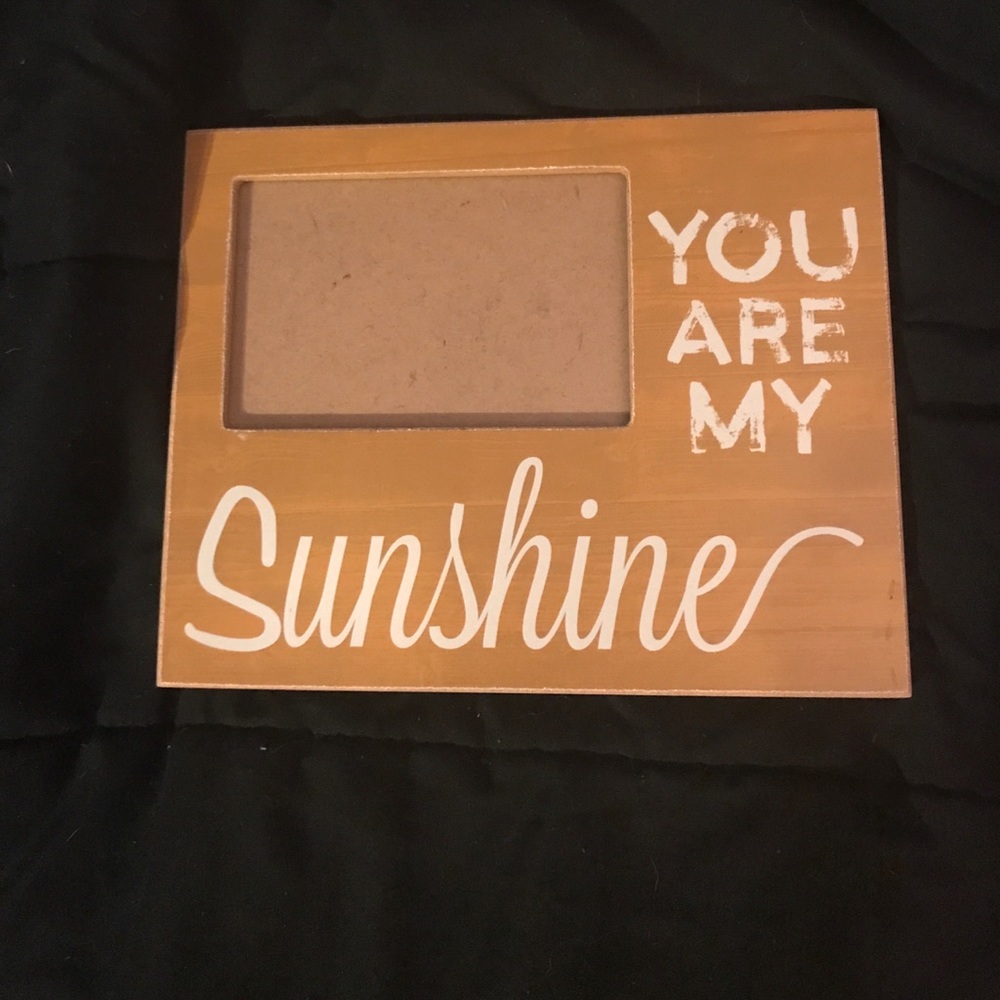 “You are my sunshine” picture frame