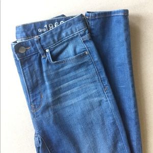 Gap high rise skinny jeans 26L