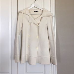 EUC GAP Cream Colored Sweater Coat - Small