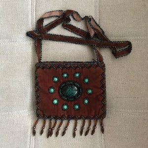 Beaded purse