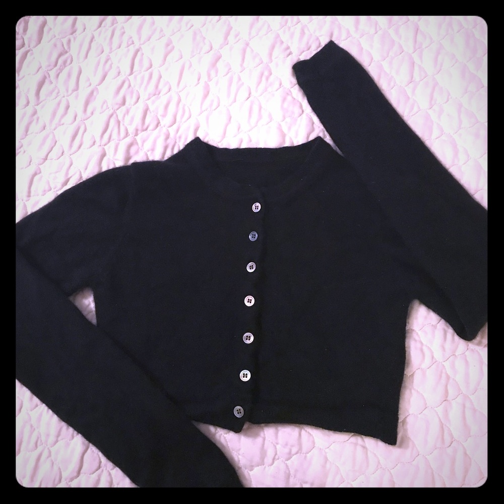 Cardigan crop Sweater