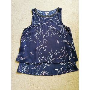 Juicy Couture Confetti Tiered Blouse