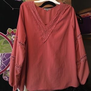 Blush Charlotte Russe top