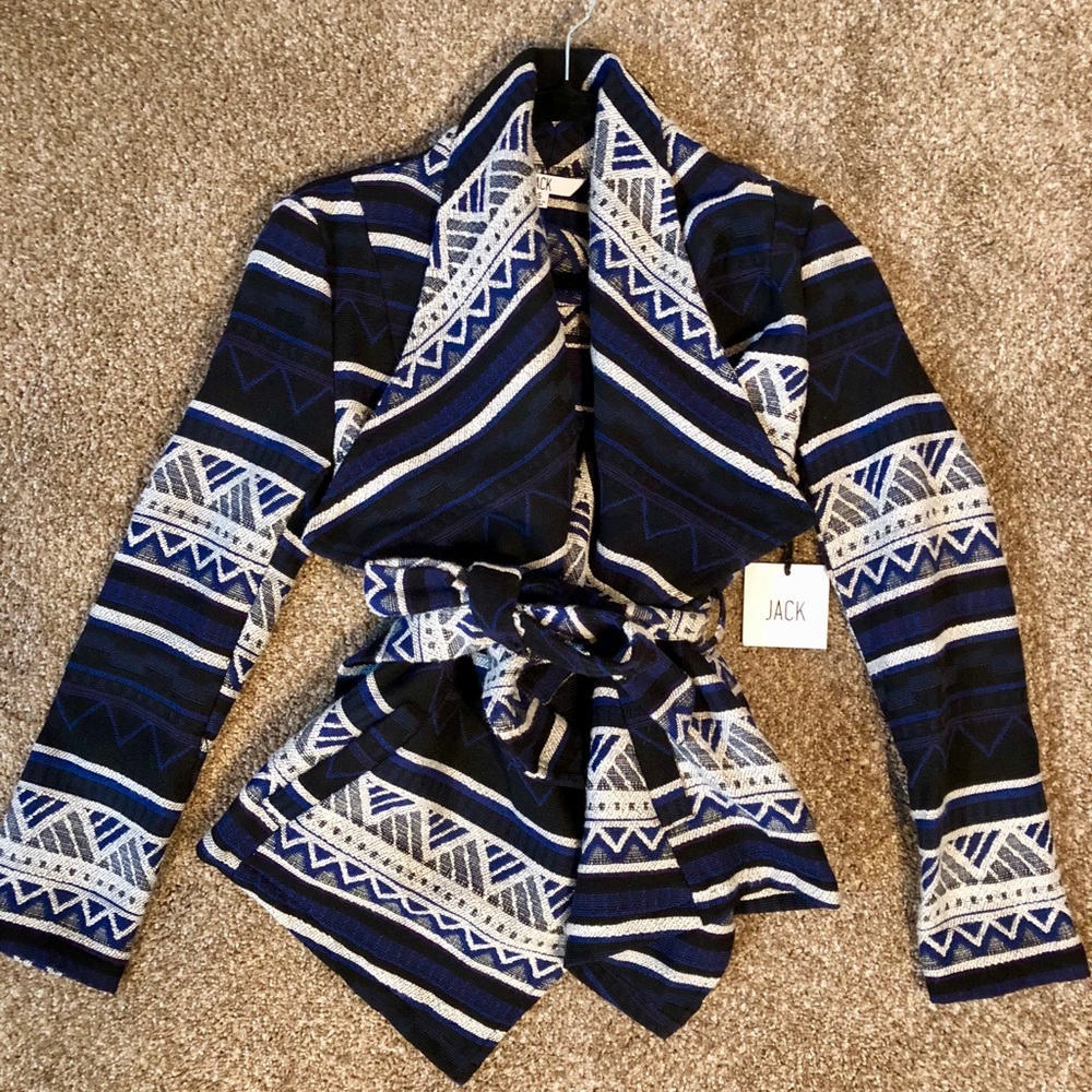JACK belted blazer/jacket