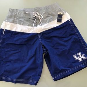 NWT University of Kentucky board shorts