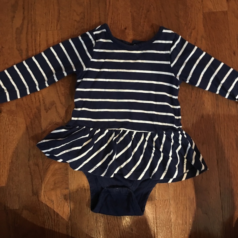 Toddler striped bodysuit.