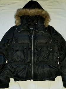 DKNY-Women Down Hood Jacket