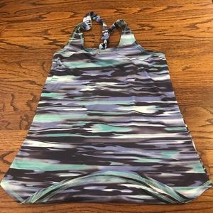 Multicolor workout tank