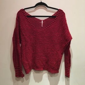 Free People Striped Sweater