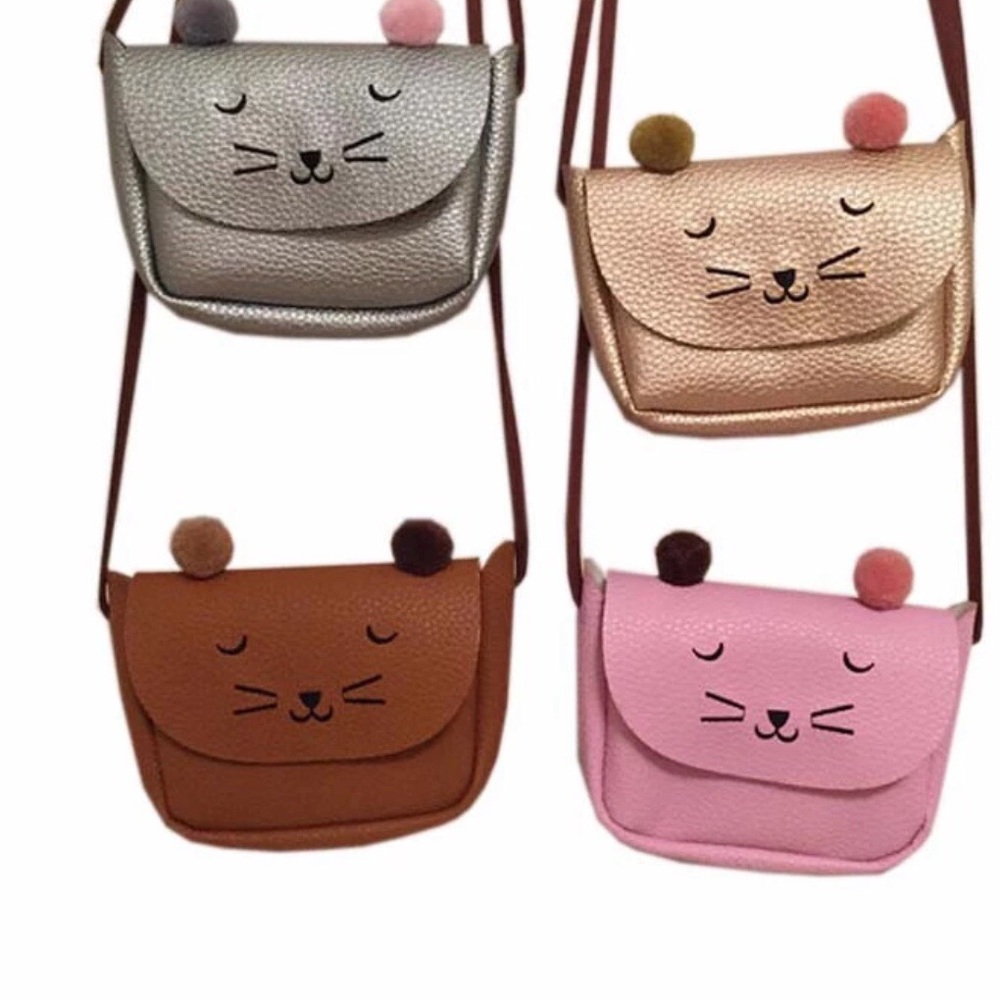 Young children Cat coin purse