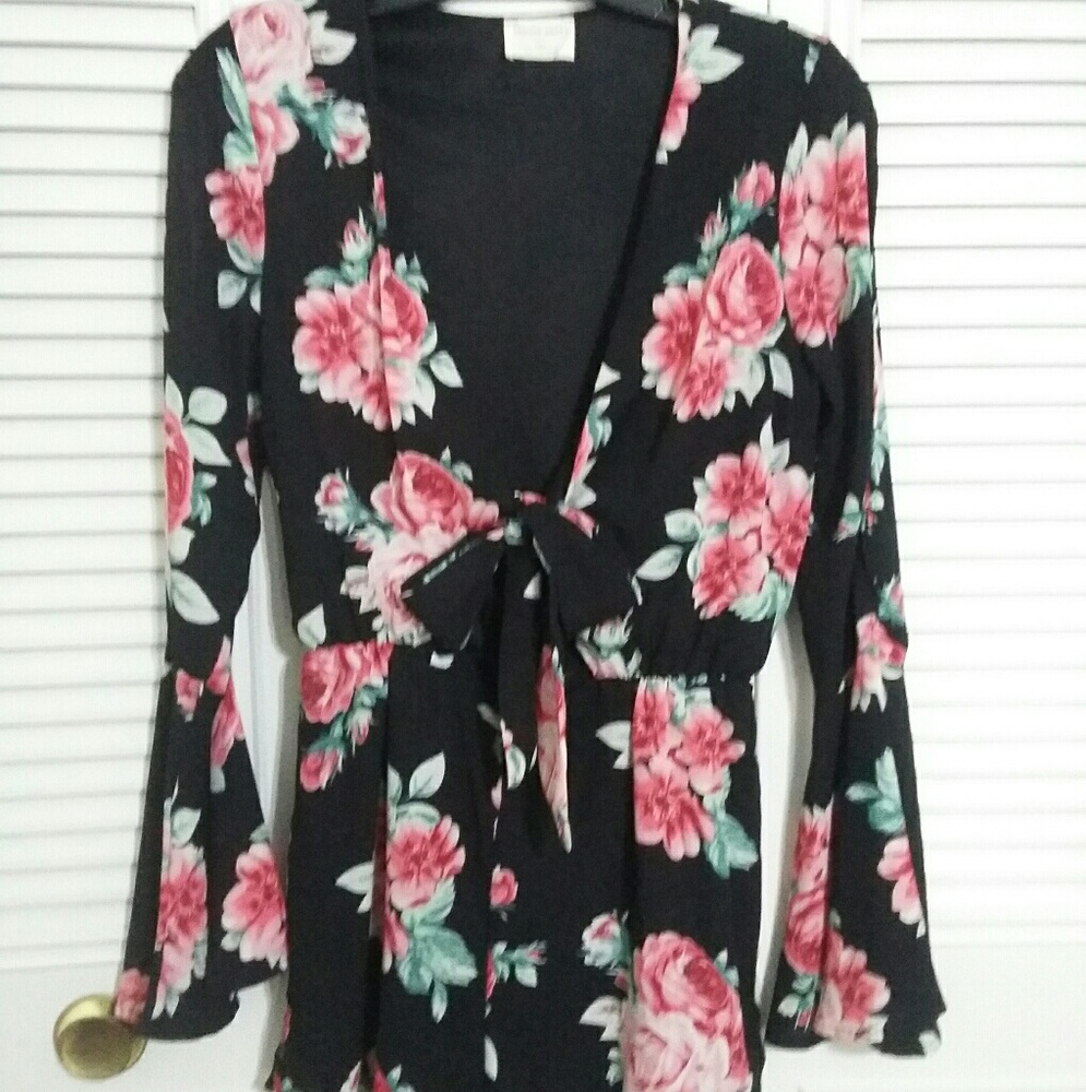 Women's Floral Romper