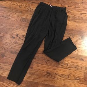 Vince Camuto black linen pants