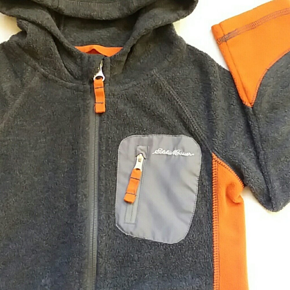 Eddie Bauer Fleece Hooded Sweatshirt