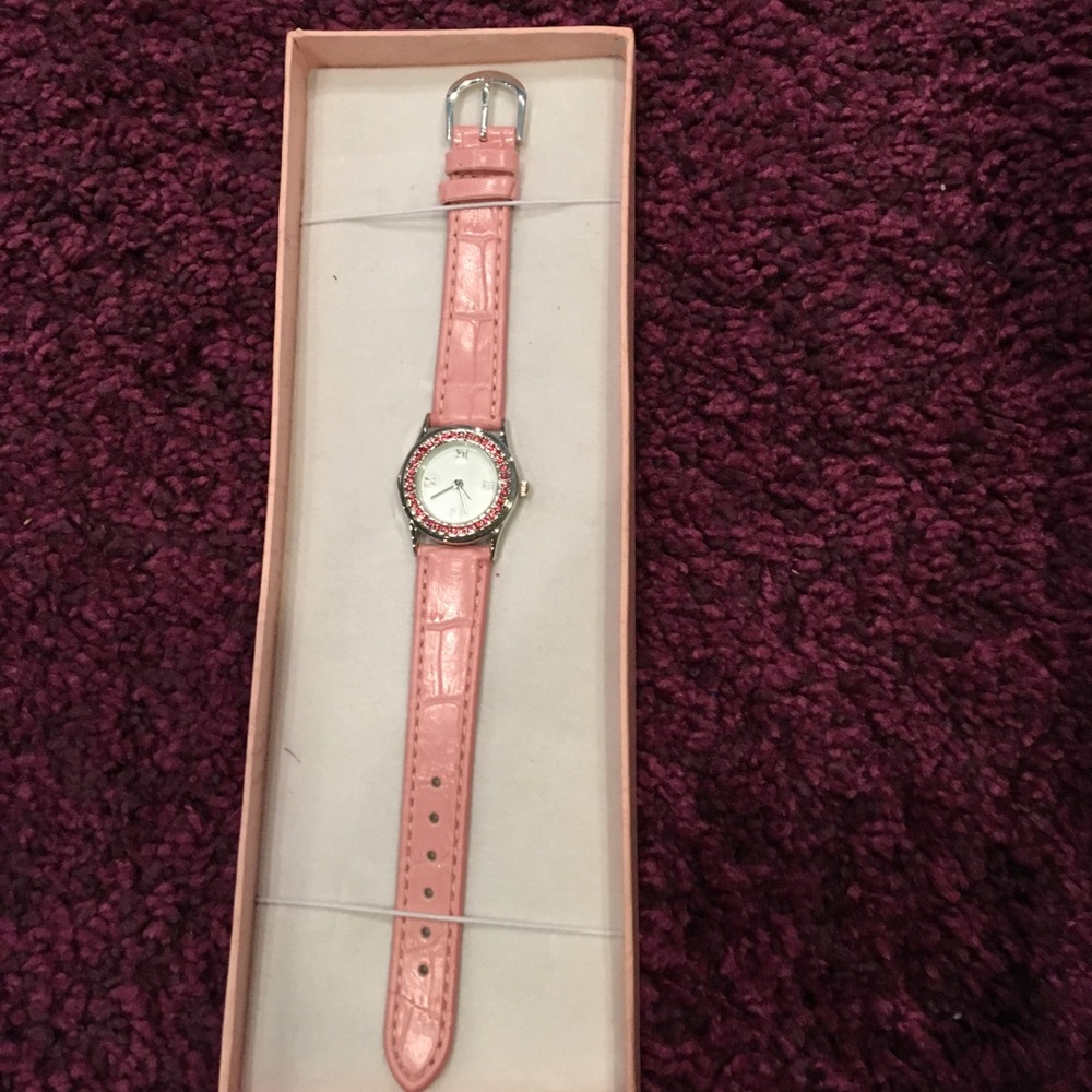 Pink watch