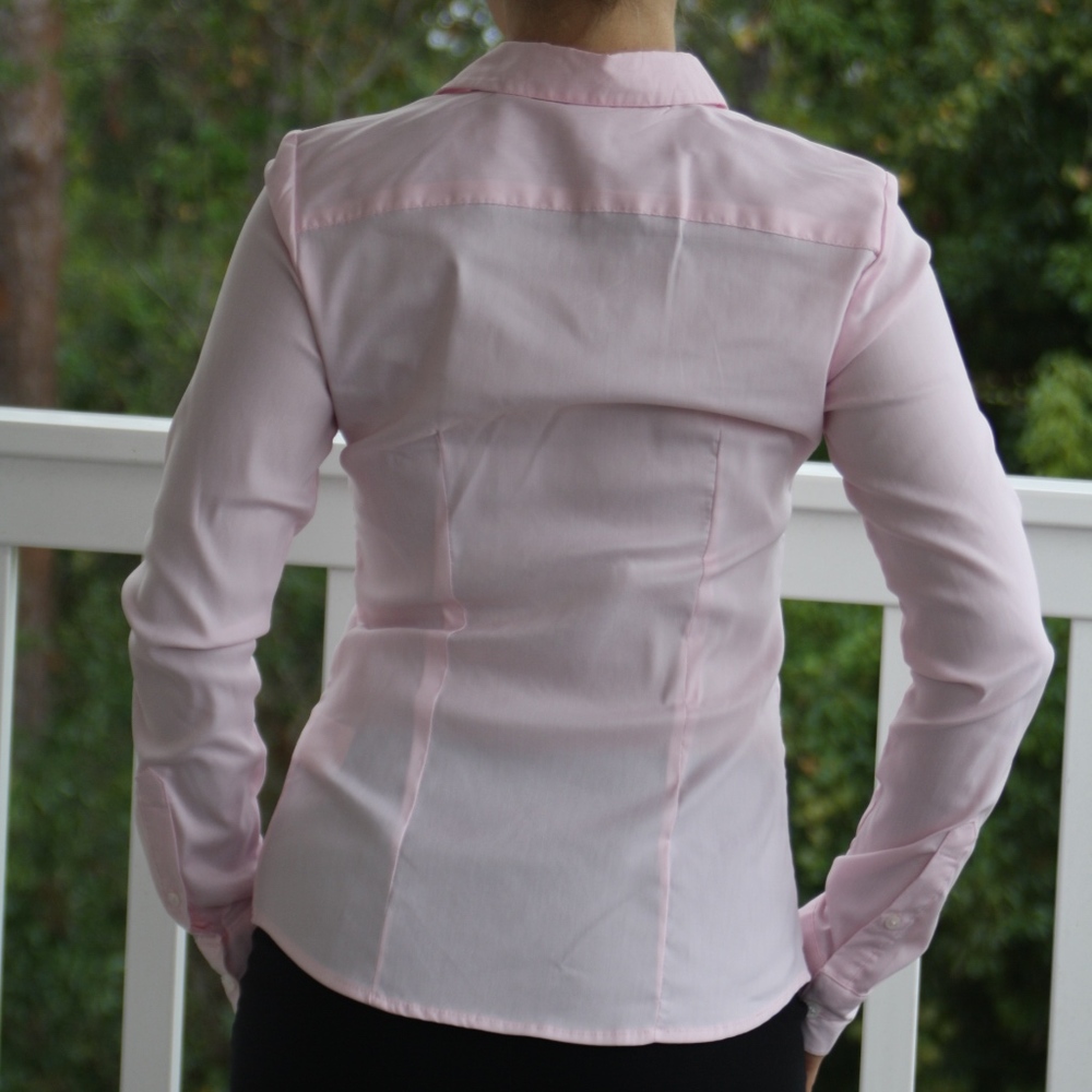 Pink Button Up - Picture 3 of 3